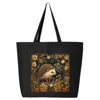 Hedgehog In A Forest William Morris Style 25L Jumbo Tote