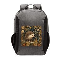Hedgehog In A Forest William Morris Style Vector Backpack