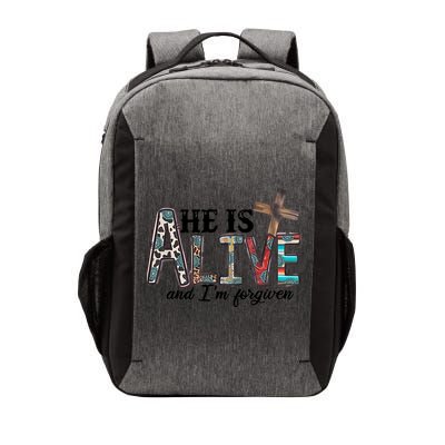 He Is Alive Easter Christian Easter Day Jesus Family Easter Vector Backpack