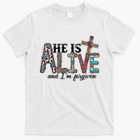 He Is Alive Easter Christian Easter Day Jesus Family Easter T-Shirt