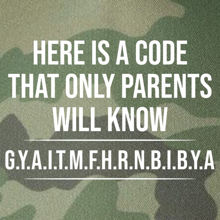 Here Is A Code That Only Parents Will Know Funny Letter Legacy Tie Dye Trucker Hat