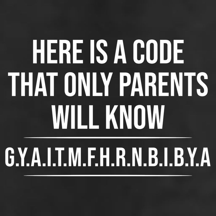 Here Is A Code That Only Parents Will Know Funny Letter Beanie