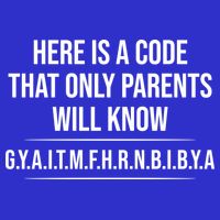 Here Is A Code That Only Parents Will Know Funny Letter Sustainable Knit Beanie