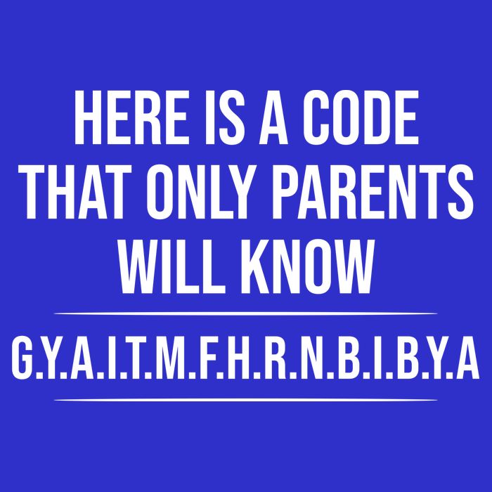 Here Is A Code That Only Parents Will Know Funny Letter Sustainable Knit Beanie