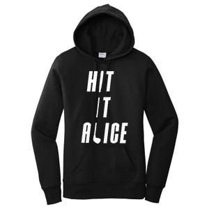 Hit It Alice Golf I Love Golfing Club Women's Pullover Hoodie