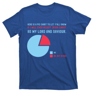 Here Is A Pie Chart Gift T-Shirt