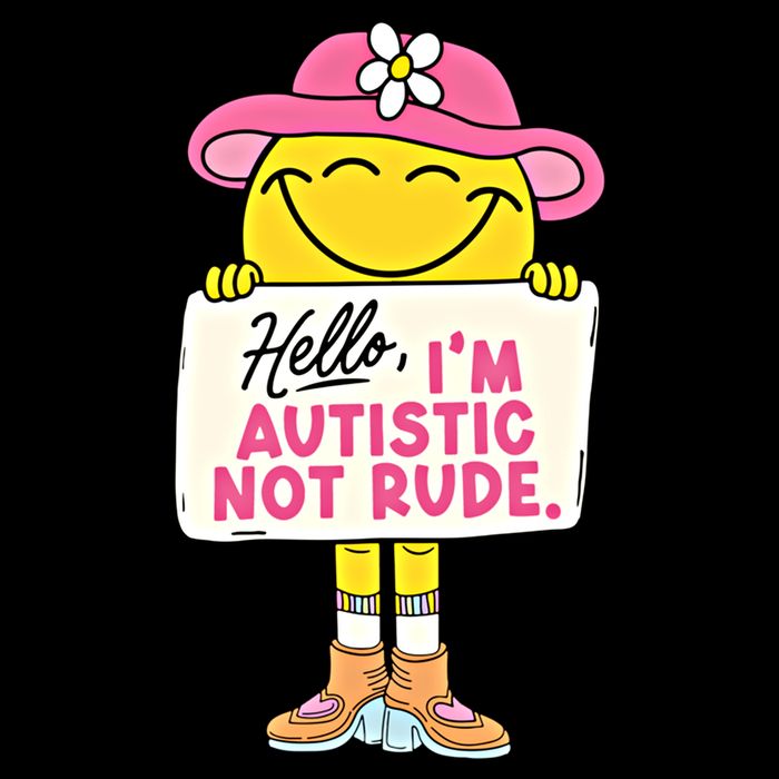 Hello IM Autistic Not Rude Funny Cool Gift Impact Tech Backpack