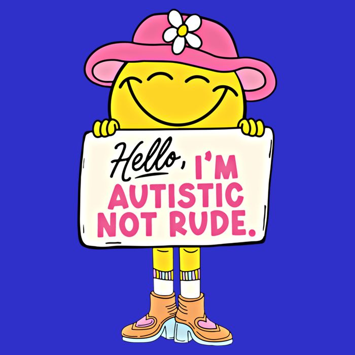 Hello IM Autistic Not Rude Funny Cool Gift 16 in Basic Backpack