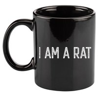 Halloween I Am A Rat Funny Rats Lover I Heart Rat 11oz C Handle Ceramic Mug
