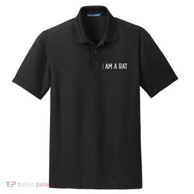 Halloween I Am A Rat Funny Rats Lover I Heart Rat Dry Zone Grid Polo
