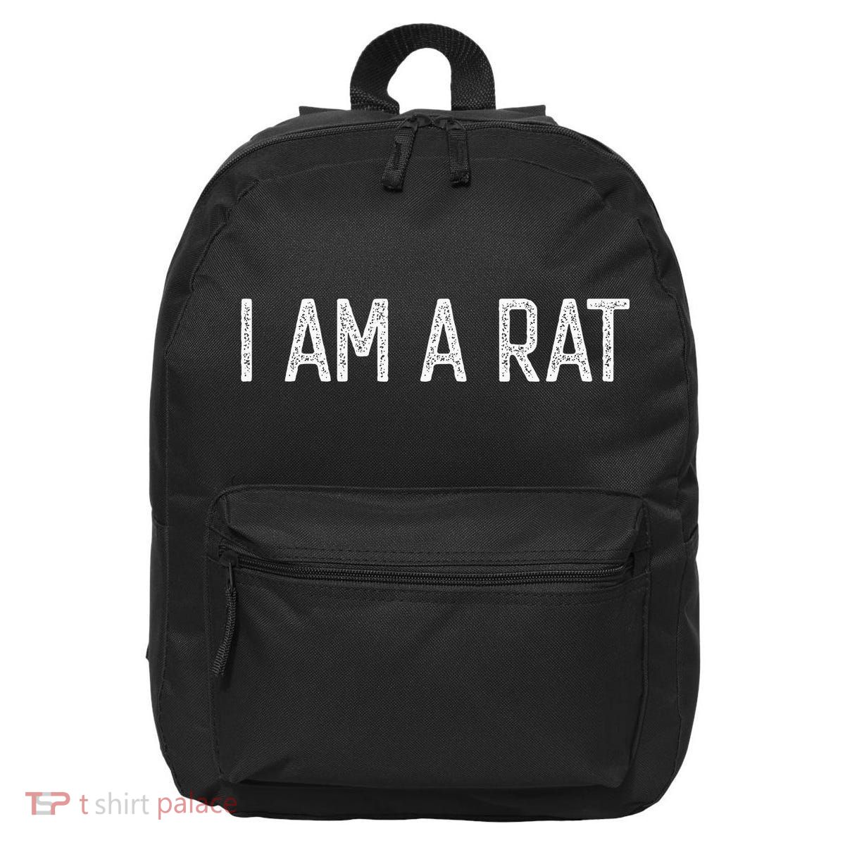 Halloween I Am A Rat Funny Rats Lover I Heart Rat 16 in Basic Backpack