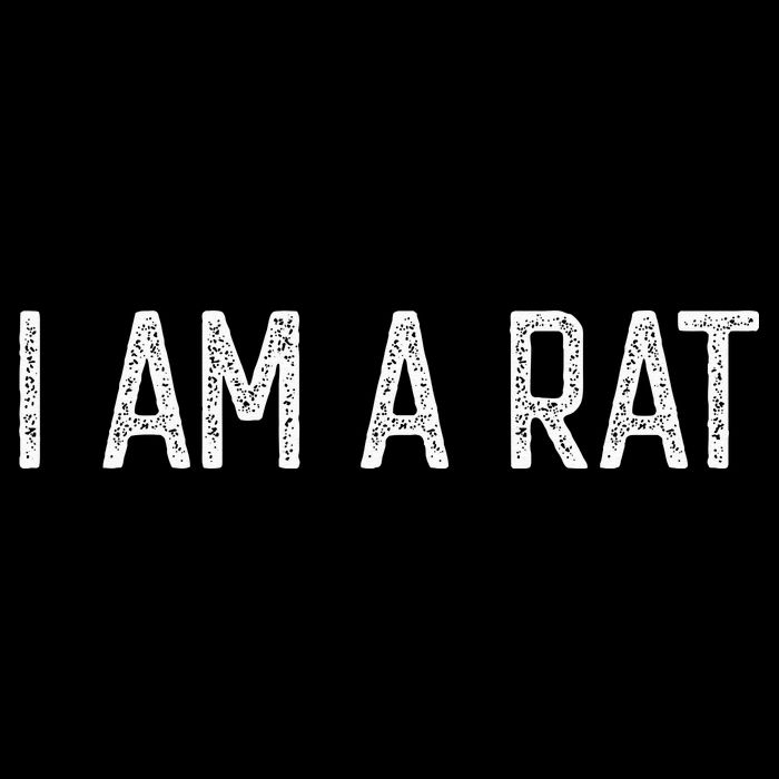 Halloween I Am A Rat Funny Rats Lover I Heart Rat Cropped Pullover Crew
