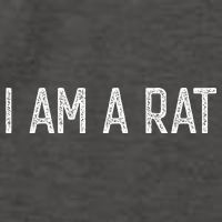 Halloween I Am A Rat Funny Rats Lover I Heart Rat Vector Backpack