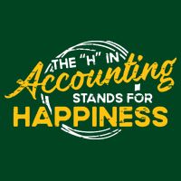 H In Accounting Stands For Happiness Accountant Accounting Cooling Performance Crew T-Shirt