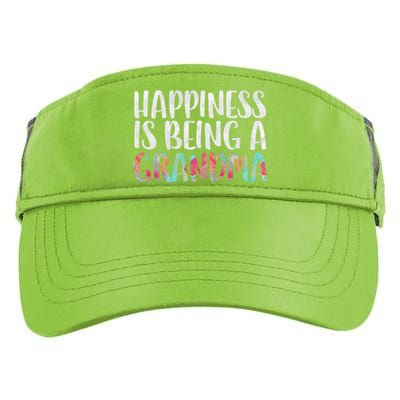 Happiness Is Being A Grandma Mother's Day Adult Drive Performance Visor