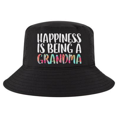 Happiness Is Being A Grandma Mother's Day Cool Comfort Performance Bucket Hat