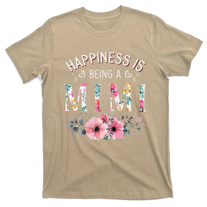 Happiness Is Being A Mimi Funny Mimi Mother's Day T-Shirt