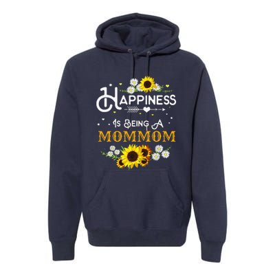 Happiness Is Being A Mommom Mother's Day Gift Premium Hoodie