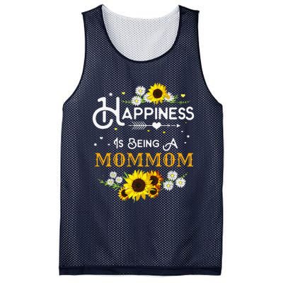 Happiness Is Being A Mommom Mother's Day Gift Mesh Reversible Basketball Jersey Tank