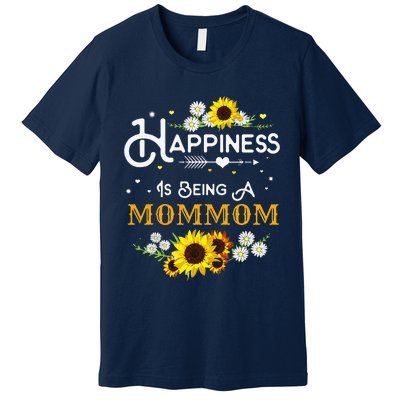 Happiness Is Being A Mommom Mother's Day Gift Premium T-Shirt