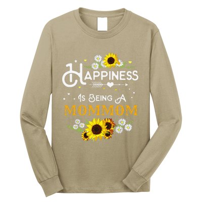 Happiness Is Being A Mommom Mother's Day Gift Long Sleeve Shirt