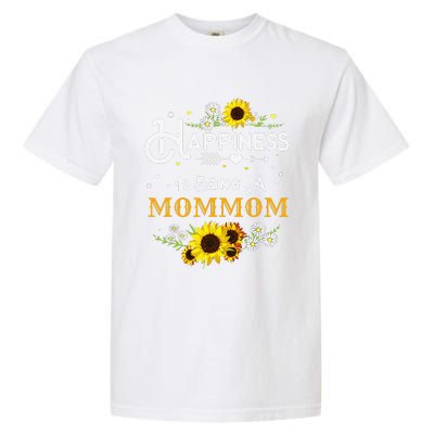 Happiness Is Being A Mommom Mother's Day Gift Garment-Dyed Heavyweight T-Shirt