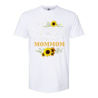 Happiness Is Being A Mommom Mother's Day Gift Softstyle CVC T-Shirt