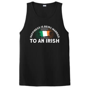 Happiness Is Being Married To An Irish Flag Roots Ireland Cute Gift PosiCharge Competitor Tank