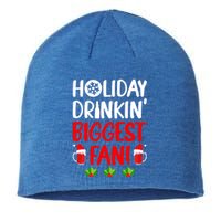 Holiday In' Biggest Fan Funny Xmas Ing Party Fan Funny Gift Sustainable Beanie