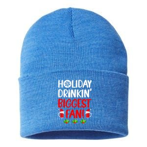 Holiday In' Biggest Fan Funny Xmas Ing Party Fan Funny Gift Sustainable Knit Beanie