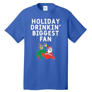 Holiday In' Biggest Fan Funny Xmas Ing Party Fan Funny Gift Tall T-Shirt