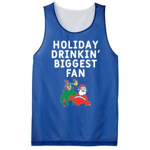 Holiday In' Biggest Fan Funny Xmas Ing Party Fan Funny Gift Mesh Reversible Basketball Jersey Tank