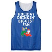 Holiday In' Biggest Fan Funny Xmas Ing Party Fan Funny Gift Mesh Reversible Basketball Jersey Tank