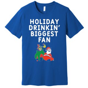 Holiday In' Biggest Fan Funny Xmas Ing Party Fan Funny Gift Premium T-Shirt