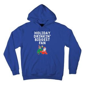 Holiday In' Biggest Fan Funny Xmas Ing Party Fan Funny Gift Tall Hoodie