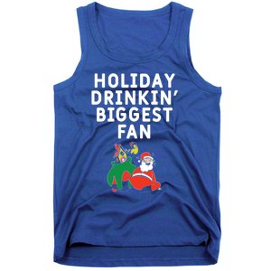 Holiday In' Biggest Fan Funny Xmas Ing Party Fan Funny Gift Tank Top