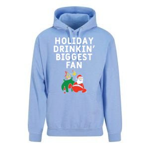 Holiday In' Biggest Fan Funny Xmas Ing Party Fan Funny Gift Unisex Surf Hoodie