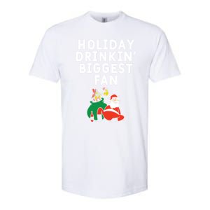 Holiday In' Biggest Fan Funny Xmas Ing Party Fan Funny Gift Softstyle CVC T-Shirt