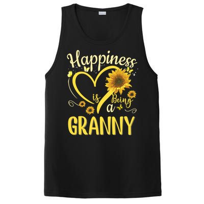 Happiness Is Being A Granny Sunflower Mother's Day Gift Cool Gift PosiCharge Competitor Tank