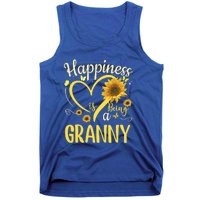 Happiness Is Being A Granny Sunflower Mother's Day Gift Cool Gift Tank Top