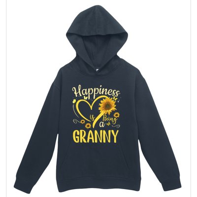 Happiness Is Being A Granny Sunflower Mother's Day Gift Cool Gift Urban Pullover Hoodie