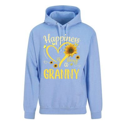 Happiness Is Being A Granny Sunflower Mother's Day Gift Cool Gift Unisex Surf Hoodie