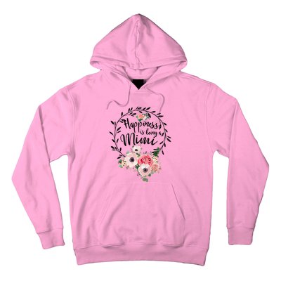 Happiness Is Being A Mimi Shirt Floral Hoodie