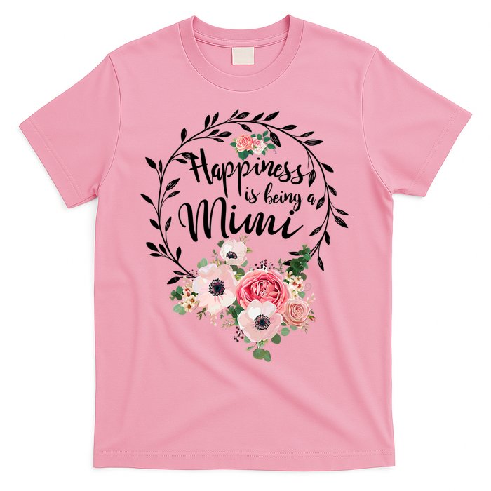 Happiness Is Being A Mimi Shirt Floral T-Shirt