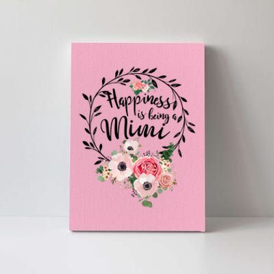 Happiness Is Being A Mimi Shirt Floral Canvas