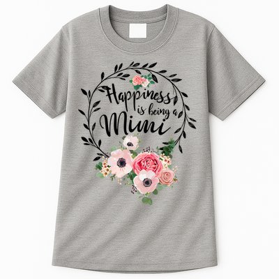 Happiness Is Being A Mimi Shirt Floral Tall T-Shirt