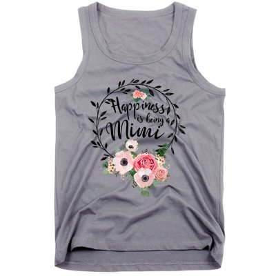 Happiness Is Being A Mimi Shirt Floral Tank Top