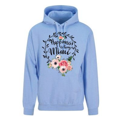 Happiness Is Being A Mimi Shirt Floral Unisex Surf Hoodie