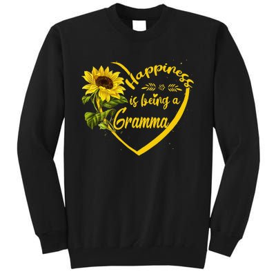 Happiness Is Being A Gramma Sunflower Mother's Day Gift Tall Sweatshirt