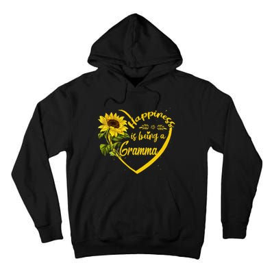 Happiness Is Being A Gramma Sunflower Mother's Day Gift Tall Hoodie